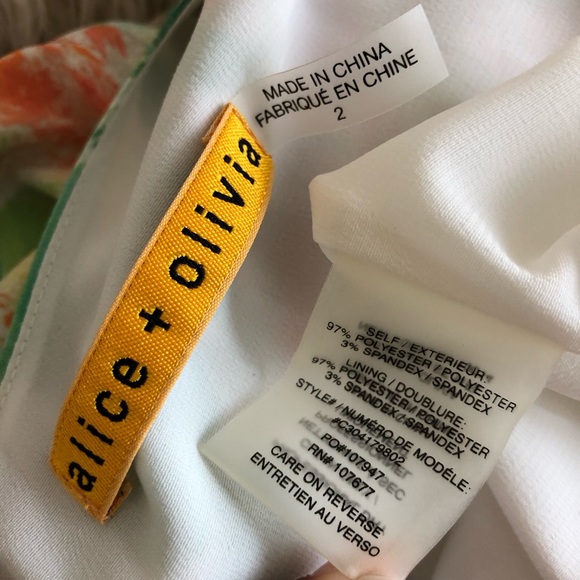 Alice + Olivia Naliegh Oranges Romper 2 - Picture 7 of 8